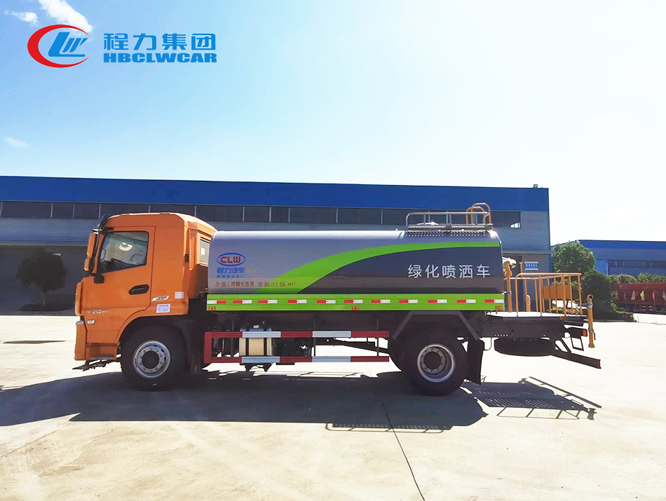 陜汽軒德15方灑水車