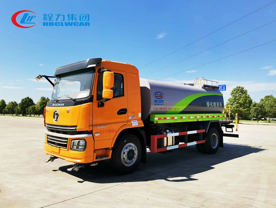 陜汽軒德15方灑水車