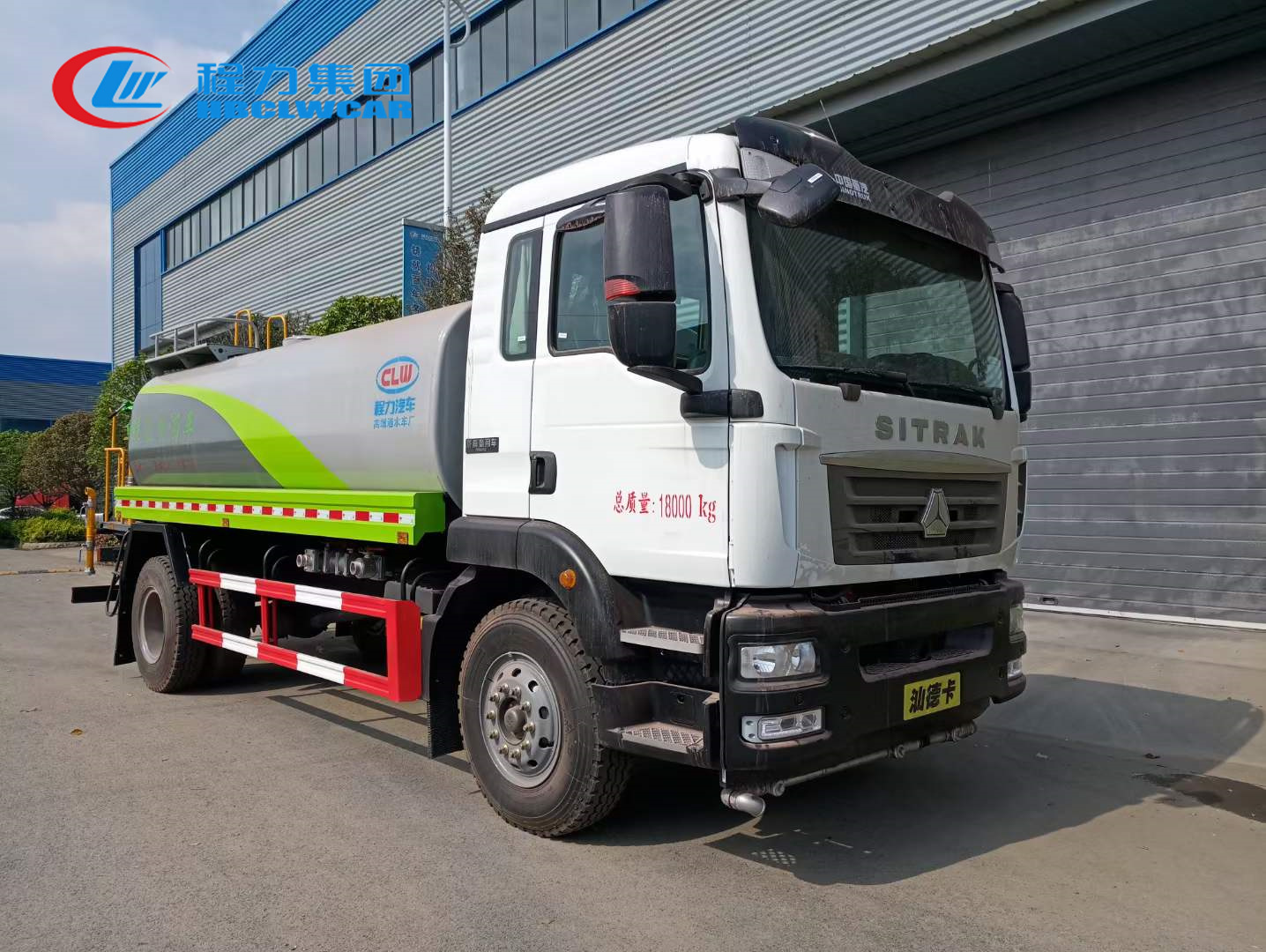 重汽汕德卡12方灑水車