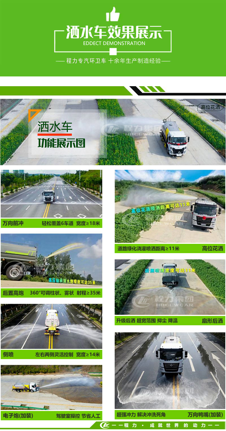 藍牌5方抑塵車