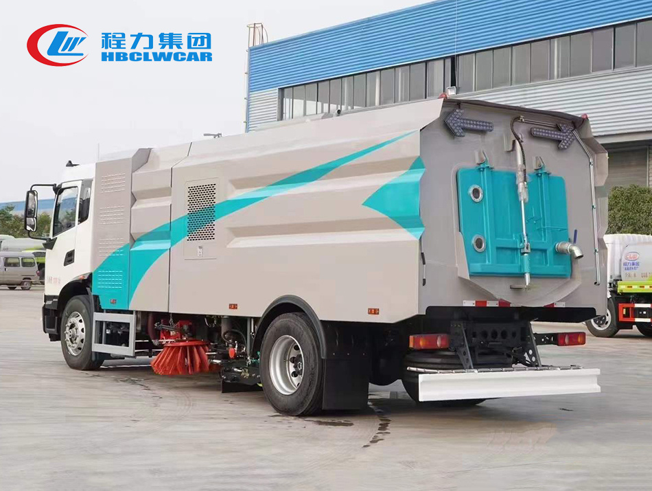 東風天錦純電動洗掃車