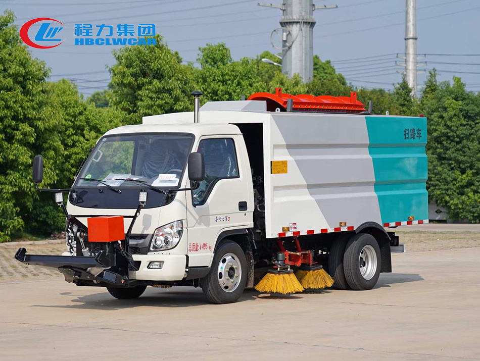 福田小卡藍(lán)牌掃路車