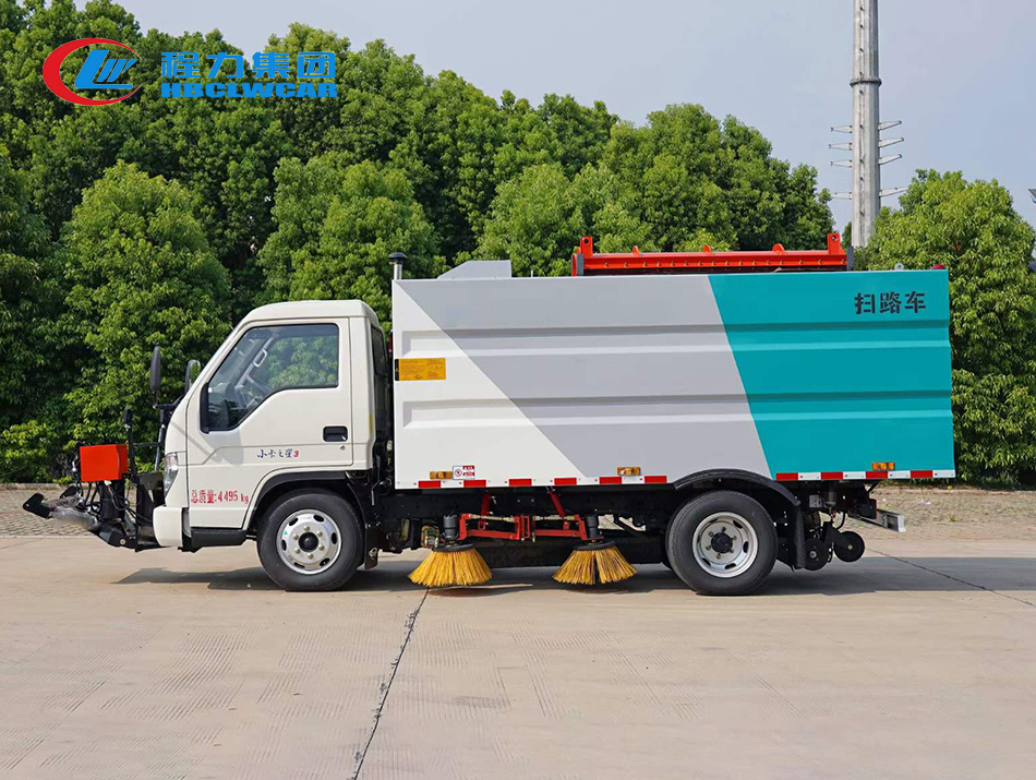 福田小卡藍牌掃路車