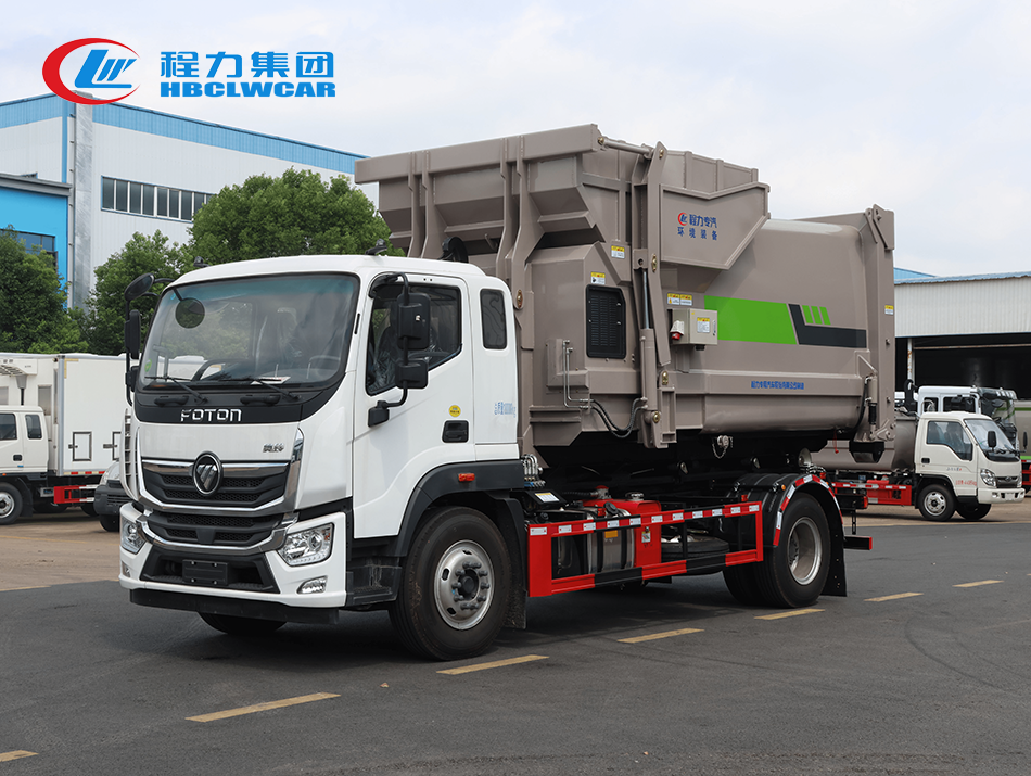 福田奧鈴勾臂垃圾車