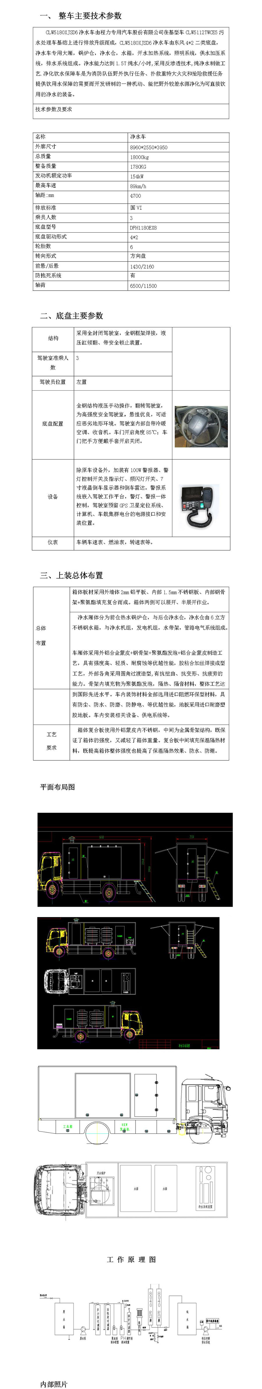 東風多利卡D7凈水車